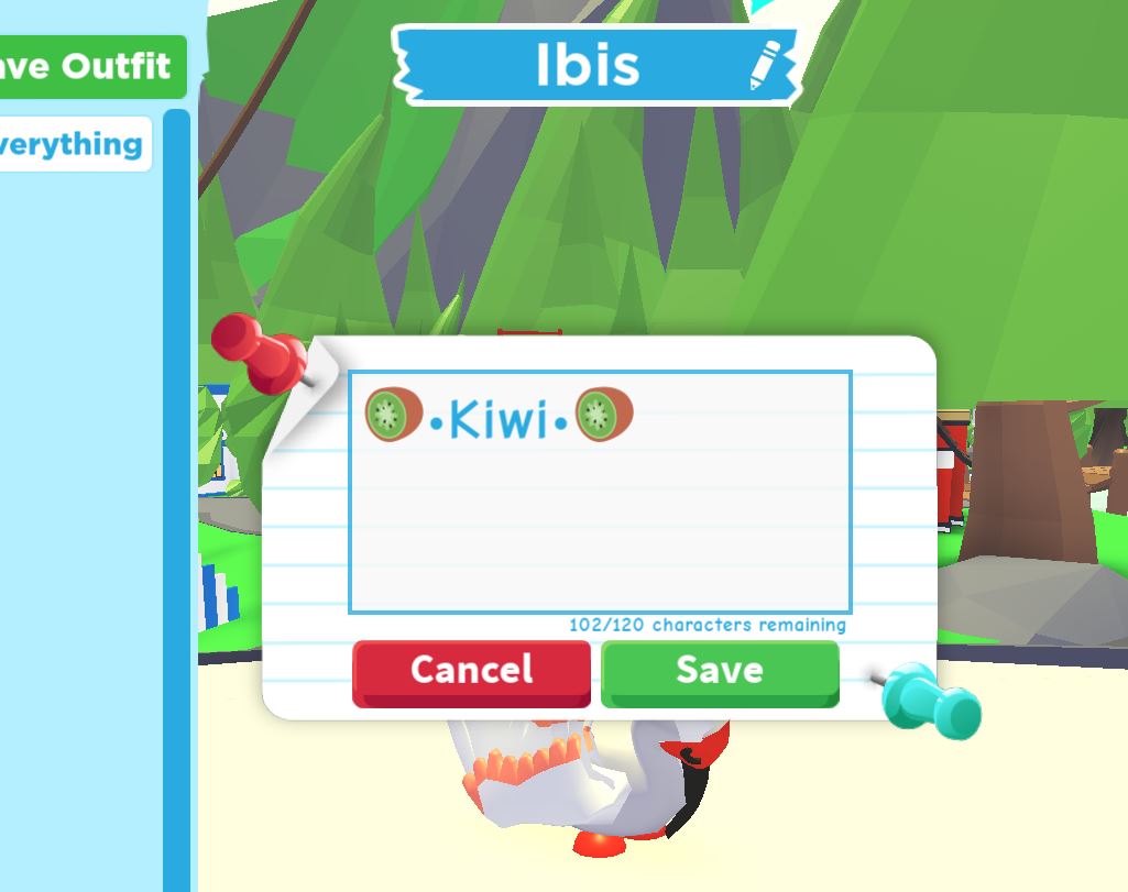 How To Remove Your Name and Your Pet's Name In Adopt Me! 