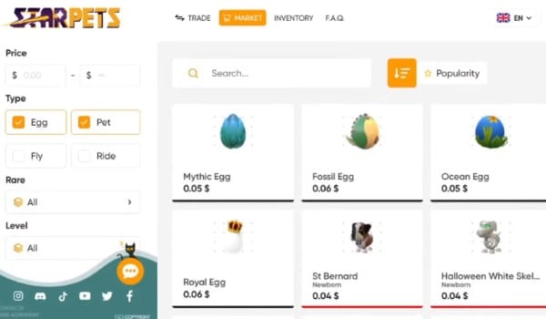Star Pets Adopt Me AdoptMeTradingValues