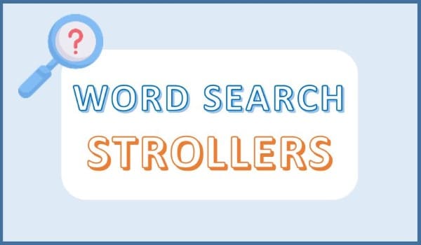 Word Search – Strollers!